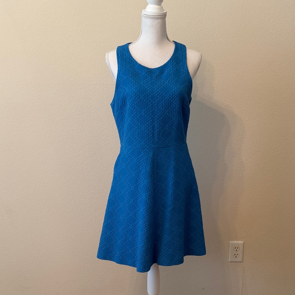 Banana Republic Factory Vibrant Blue Mini Dress